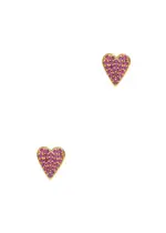 Kate Spade New York Like Magic Embellished Stud Earrings - Red ONE SIZE
