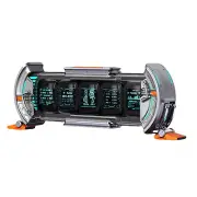 Times Gate Pixel Art Informative Display Digital Clock Gift with IPS Screen