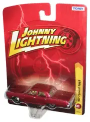 Johnny Lightning 1967 Plymouth Fury II (2012) Tomy Burgendy Toy Car #22