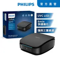 在飛比找PChome24h購物優惠-PHILIPS 飛利浦UVC HESAMAX 3重防護車用空