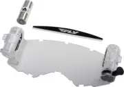 Fly Racing 2019 Focus Zone Goggles Roll Off Kit System Replacement Film For Mud
