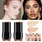 Flawless Foundation Stick Contour & Concealer With Brush Solid Concealer Cream ≠