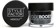 Style Factor Edge Booster Hideout Hair Pomade Hold Color Gel 0.8oz Natural Black (Natural Black)