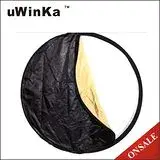 在飛比找遠傳friDay購物精選優惠-uWinka可折疊五合一反光板 (直徑80cm,白色/黑色/