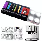 16x Coffee Machine CLEANING TABLETS CINO CLEANO Espresso Coffee Machine Cleaner