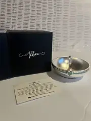 Alben Sterling Silver Plated Ring/ Jewelry Holder