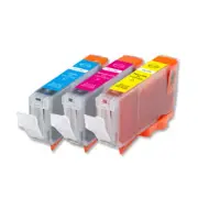 3 COLOR Ink Set + Chip for CLI-8 CLI-8CMY Printer MP500 MP530 MP600 MP610 MP800