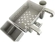 Poolside Storage - Poolside Cup Holder - Ventilated Container Rust-Proof Shelf for Boat Porch Balcony Garage Kids Play Area Outdoor Entertaining RV Beach Toys