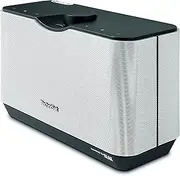 TechniSat AUDIOMASTER MR2-60 Watt ELAC WiFi Speaker and Internet Radio (with UPnP/DLNA Audio Streaming, Multiroom Speaker for Playing Internet Radio, Spotify and Bluetooth) Black/Silver