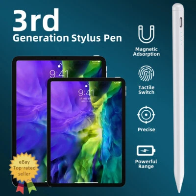 Stylus Apple Pencil For iPad 9/8/7/6th Gen/iPad Air Pro (2018-2022)/iPad Mini6/5