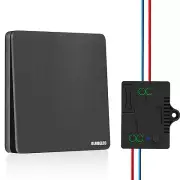 Self-Powered Wireless Light Switch Kit,Kinetic Control Wall Switch with 328Ft...