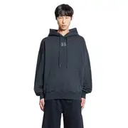 [44 LABEL GROUP] Logo Hoodie Black