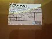 Siemens 14BP12BF81 Enclosed Starter, Size 00, 600V, 2 Pole, 120V Coil -NEW-