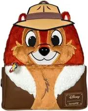 Loungefly Chip 'n Dale - Rescue Rangers - Faux Fur Chip US Exclusive Mini Backpack