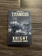 Games Workshop Adeptus Titanicus Knight Stratagem Cards Sealed