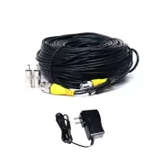 150 ft CCTV Security Surveillance Camera Video Power Extension Cable BNC RCA C2E