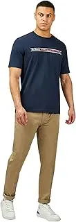 [Ben Sherman] Men's Signature Slim Stretch Chino, Stone, 36