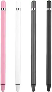 Black x2 Capacitive Touch Screen Stylus Pen for iPhone iPad Tablet Samsung Huawei