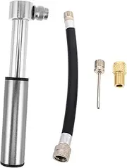 FOYTOKI Mini Hand Bike Pump Portable Aluminum Alloy Tire Pump Fast Inflation for Bicycles Basketball Suitable for American French Valves