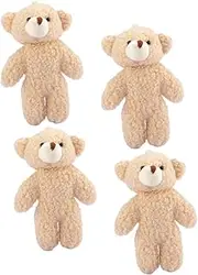 Kisangel Quality Plush Bear Key Chain Pendants Bag Charms Stuffed Animals for Boys and Girls