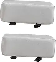 Llazsybz Removable Arm Support Cushion for Computer Chair with Memory Foam, Gray, as described