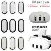 Titanium Alloy Tempered Glass Sheild VR Lens Film Protective for Quest 3 Glasses