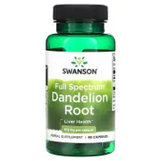 Swanson, Full Spectrum Dandelion Root, 515 mg, 60 Capsules