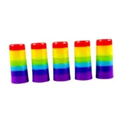 5x Golfing Iron Ferrules for Taper Tip Iron Wedge Golf Club Shaft Ferrule