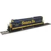 SANTA FE ATSF GE U23B BY ATLAS GOLD SERIES HO-SCALE W/ESU LOKSOUND -EXCELLENT
