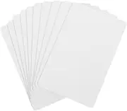 GRADENEVE 10pcs Blank Membership Cards Double Sided Labels for DIY Craft Pricing Tags Name Tags for Events Present Giving and Organization