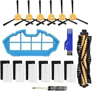 Replacement Parts for Ecovacs DEEBOT N79 N79S DN622 DN622.11 500 N79w N79se Robotic Vacuum Cleaner - Main Brush, Filter, Side Brush Accessory Kit