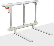 Bed Railing Assist Handle Elderly Bed Railing, Bed Assist Handle and Handrail, Half Bed Railing Safety Folding Railing