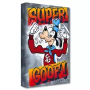 Super Goof! 18H×12W Disney Wall Art Treasures on Canvas by Trevor Carlton