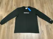 Adidas Originals x The Simpsons Krusty Burger HA5819 Black Long Sleeve Men Sz L