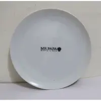 在飛比找蝦皮購物優惠-MR.PAPA 白色圓瓷盤/點心盤/圓盤(10入)