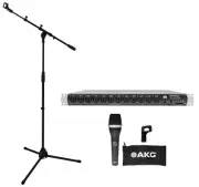 PRESONUS Studiolive 16R 16-Ch. Digital Stage Box Mixer+AKG Microphone+Mic Stand