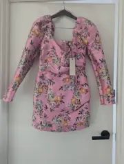 Bec And Bridge Peony Party Mini Dress - Pink - 10