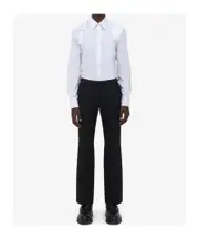 Alexander McQueen T-Bar Harness Buttoned Shirt SHIRTS INCH16.5,SHIRTS INCH15,SHIRTS INCH16,SHIRTS INCH17.5,SHIRTS INCH17,SHIRTS INCH15.75,SHIRTS INCH15.5 Optic White