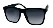 Kenneth Cole Reaction Mens Matte Black Square Plastic Sunglass KC1417. 2B