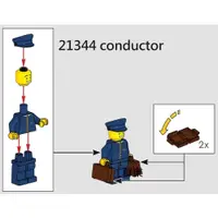 在飛比找蝦皮購物優惠-【群樂】LEGO 21344 人偶 conductor