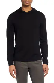 Vince Wool & Cashmere Pullover Hoodie