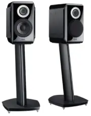 TAD ME1TX-K 3Way Bookshelf Speaker pair with Stand TAD-ST3TX Black