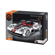 476pc iM.Master RC/APP Controlled Super Car Blocks Kids DIY Toy Kit White 6y+