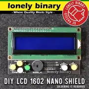 Lonely Binary DIY LCD 1602 Liquid Crystal Display Shield for Arduino Nano R3