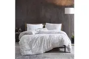 Kenneth Cole Holden Grid Quilt Cover Set Grey