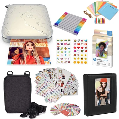 HP Sprocket Select Portable Instant Photo Printer for Android and Ios Devices...