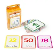 Learning Can Be Fun - Numbers 0-100 Flash Cards