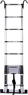 Telescopic Ladders Multi-Purpose Extendable Ladder Telescopic Ladder Telescopic Extendable Ladder Telescopic Aluminium Extension Ladder with Hook, Folding Multi-Purpose Extendable DIY Portab Beauty