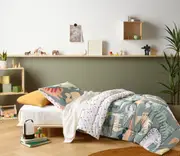 Dino Mania Cotton Single Comforter Set - Single Bed