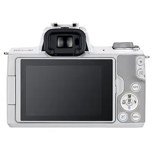 【日貨代購】CANON 單眼相機無反光鏡可換鏡頭相機 EOS Kiss M 單機身 白色